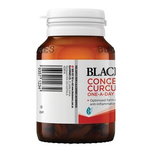 (PRE ORDER) Blackmores Concentrated Curcumin One A Day 60 Tablets shelf life 2yrs
