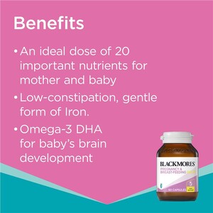 [PRE-ORDER] STRAIGHT FROM AUSTRALIA - Blackmores Pregnancy & Breastfeeding Gold Vitamin 60 Capsules