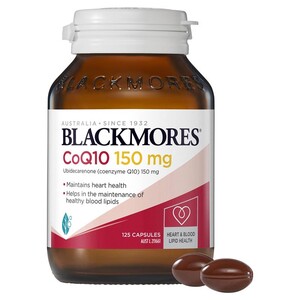 [PRE-ORDER] STRAIGHT FROM AUSTRALIA - Blackmores CoQ10 150mg Heart Health Vitamin 125 Capsules Value Pack