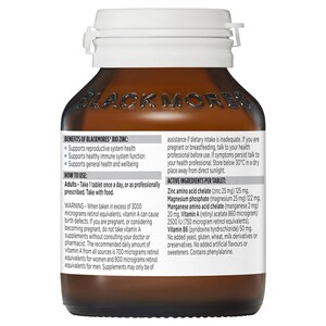 [PRE-ORDER] STRAIGHT FROM AUSTRALIA - Blackmores Bio Zinc Skin Health Immune Support Vitamin 168 Tablets