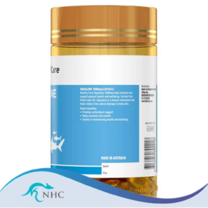 (PRE ORDER) Healthy Care Squalene 1000mg 200 Capsules shelf life 2yrs