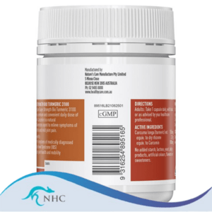 Healthy Care Super Strength Bio Turmeric 3100mg 100 Capsules