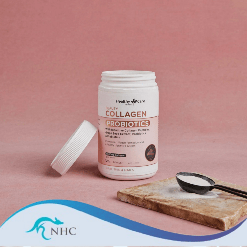 Healthy Care Beauty Collagen Probiotics 120g Powder Exp 05/2025