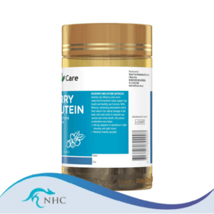 (PRE ORDER) Healthy Care Bilberry & Lutein 120 Capsules shelf life 2yrs