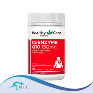 Healthy Care Coenzyme Q10 CoQ10 150mg 100 Capsules Exp 02/2026