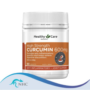 (PRE ORDER) Healthy Care High Strength Curcumin 600mg 60 Tablets shelf life 2yrs