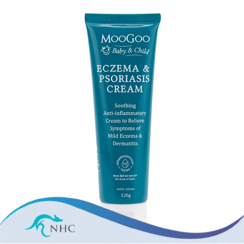 (PRE ORDER) Moogoo Baby & Child Eczema & Psoriasis Cream 120g shelf life 2yrs