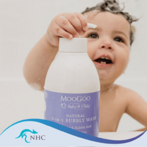 Moogoo Baby & Child Natural 2-in-1 Bubbly Wash 500ml / 1L Exp 11/2025