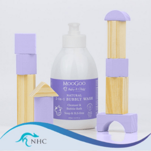 (PRE ORDER) Moogoo Baby & Child Natural 2-in-1 Bubbly Wash 500ml/1L shelf life 2yrs