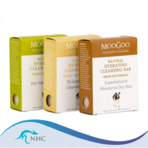 Moogoo Natural Hydrating Cleansing Bar Buttermilk / Goatmilk / Oatmeal 130g