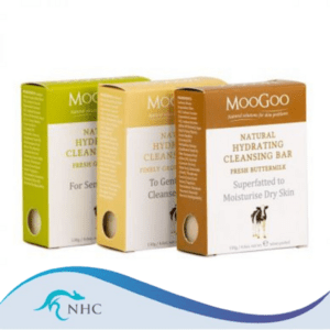 Moogoo Natural Hydrating Cleansing Bar Buttermilk / Goatmilk / Oatmeal 130g