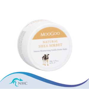 Moogoo Shea Sorbet Vanilla Butter Balm 50g Exp 10/2024