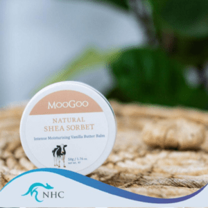 (PRE ORDER) Moogoo Shea Sorbet Vanilla Butter Balm 50g shelf life 2yrs