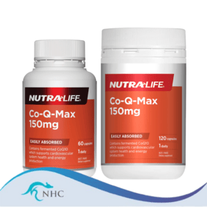 Nutra-Life Co-Q-Max 150mg 60 Capsules / 120 Capsules