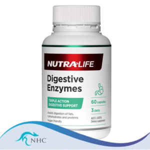 Nutra-Life Digestive Enzymes 60 Capsules Exp 12/05/2026