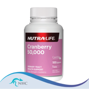 Nutra-Life Cranberry 50,000 100 Capsules Exp 24/01/2025