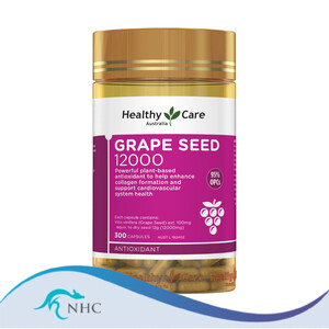 (PRE-ORDER) Healthy Care Grape Seed 12000 300 Capsules