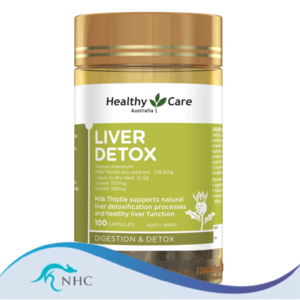 Healthy Care Liver Detox 100 Capsules Exp 03/2026