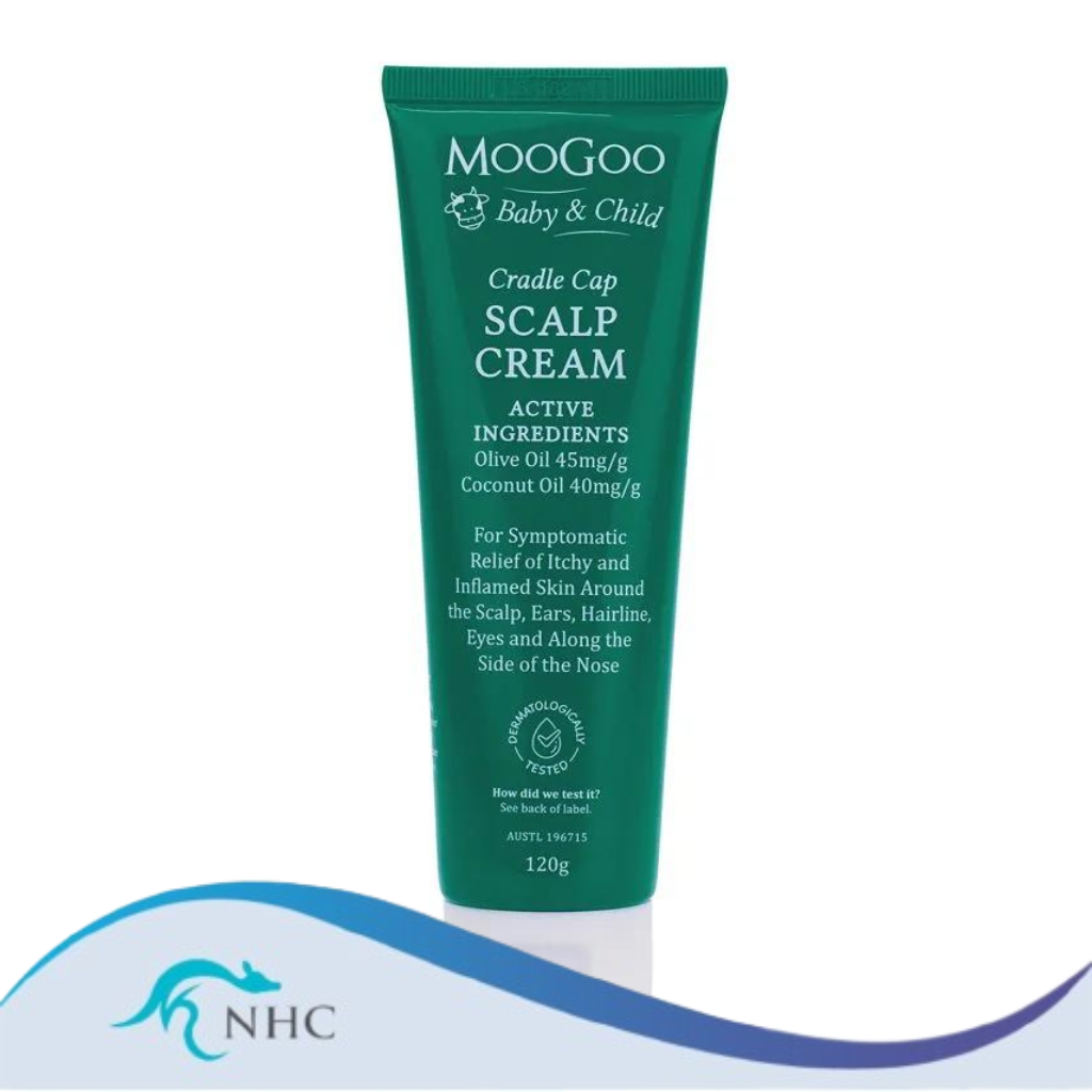 Moogoo Baby & Child Cradle Cap Scalp Cream 120g Exp 08/2024