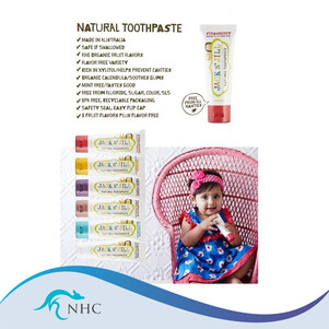 (PRE ORDER) Jack N Jill Organic Kids Toothpaste 50g
