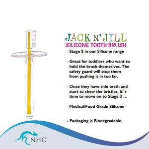 Jack N Jill Silicone Toothbrush (Stage 2)