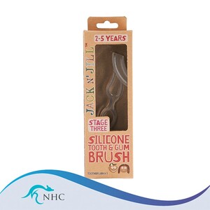 Jack N Jill Silicone Tooth & Gum Brush - Stage 3 (2-5 years)