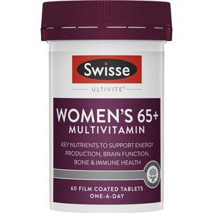 (PRE ORDER) Swisse Womens Multivitamin 65+ 60 Tablets shelf life 2yrs