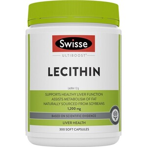 [PRE-ORDER] STRAIGHT FROM AUSTRALIA - Swisse Ultiboost Lecithin 1200mg 300 Capsules