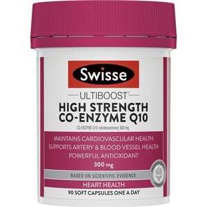 [PRE-ORDER] STRAIGHT FROM AUSTRALIA - Swisse High Strength CoQ10 300mg 90 Capsules
