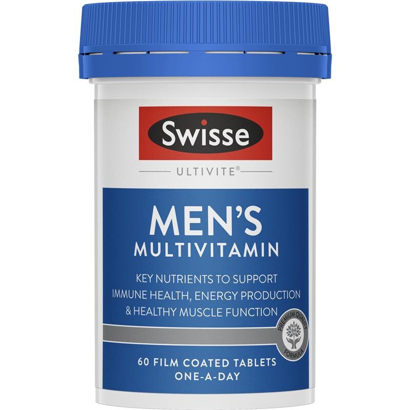 [PRE-ORDER] STRAIGHT FROM AUSTRALIA - Swisse Mens Multivitamin 60 Tablets