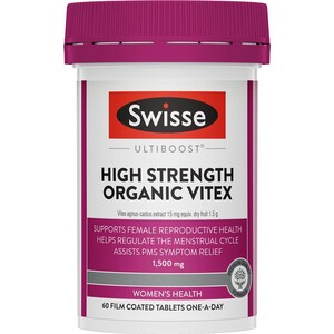 [PRE-ORDER] STRAIGHT FROM AUSTRALIA - Swisse Organic Vitex 1500mg 60 Tablets