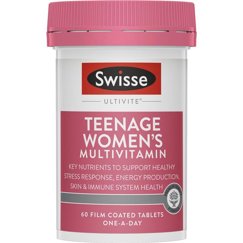 [PRE-ORDER] STRAIGHT FROM AUSTRALIA - Swisse Teenage Ultivite Women's Multivitamin 60 Tablets