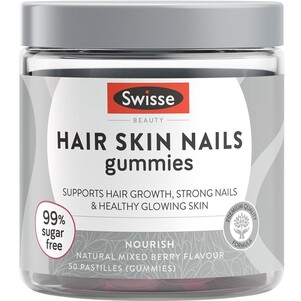 (PRE ORDER) Swisse Beauty Hair Skin Nails Gummies 50 Pack shelf life 2yrs