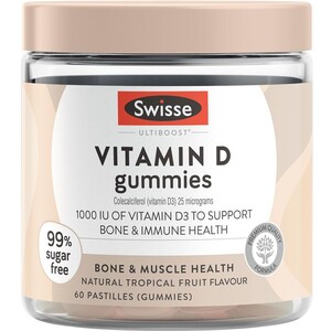 [PRE-ORDER] STRAIGHT FROM AUSTRALIA - Swisse Vitamin D Gummies 60 Pack