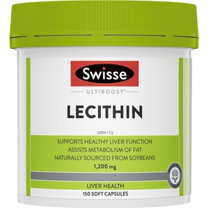 (PRE ORDER) Swisse Ultiboost Lecithin 1200mg 150 Caps shelf life 2yrs