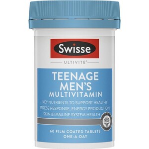 [PRE-ORDER] STRAIGHT FROM AUSTRALIA - Swisse Teenage Ultivite Men's Multivitamin 60 Tablets
