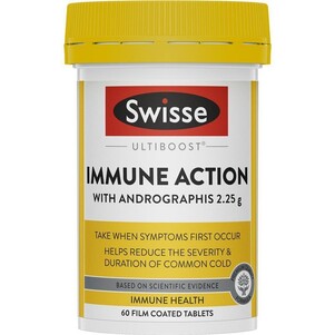 (PRE ORDER) Swisse Immune Action 60 Tablets shelf life 2yrs
