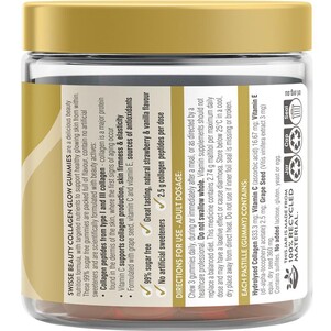 (PRE ORDER) Swisse Beauty Collagen Glow Gummies 45 Pack shelf life 2yrs