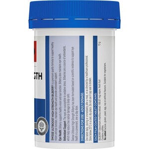 [PRE-ORDER] STRAIGHT FROM AUSTRALIA - Swisse Ultiboost High Strength Bilberry 30 Tablets