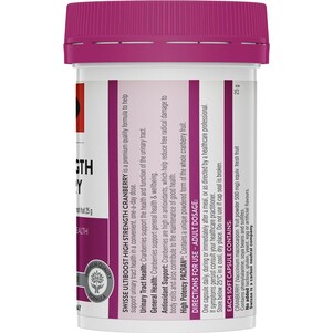 (PRE ORDER) Swisse High Strength Cranberry 25000mg 30 Capsules shelf life 2yrs