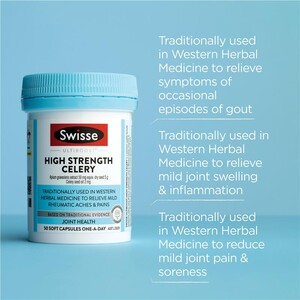 [PRE-ORDER] STRAIGHT FROM AUSTRALIA - Swisse High Strength Celery 5000mg 50 Capsules