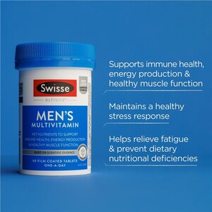 [PRE-ORDER] STRAIGHT FROM AUSTRALIA - Swisse Mens Multivitamin 60 Tablets
