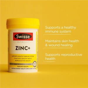 [PRE-ORDER] STRAIGHT FROM AUSTRALIA - Swisse Ultiboost Zinc+ 60 Tablets
