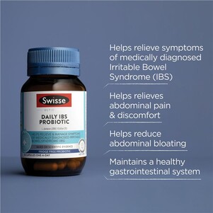 (PRE ORDER) Swisse Ultibiotic Daily IBS Probiotic 30 Capsules shelf life 2yrs