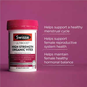 [PRE-ORDER] STRAIGHT FROM AUSTRALIA - Swisse Organic Vitex 1500mg 60 Tablets