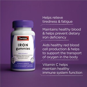 [PRE-ORDER] STRAIGHT FROM AUSTRALIA - Swisse Iron Gummies 50 Pack