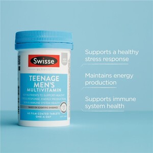 [PRE-ORDER] STRAIGHT FROM AUSTRALIA - Swisse Teenage Ultivite Men's Multivitamin 60 Tablets