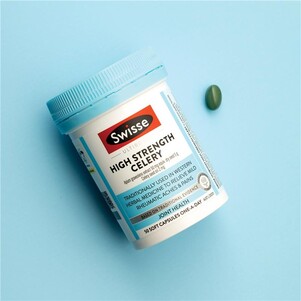 (PRE ORDER) Swisse High Strength Celery 5000mg 50 Capsules shelf life 2yrs