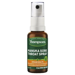 (PRE ORDER) Thompson's Manuka Sore Throat Spray 25ml shelf life 2yrs