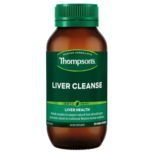 (PRE ORDER) Thompson's Liver Cleanse 120 Capsules shelf life 2yrs